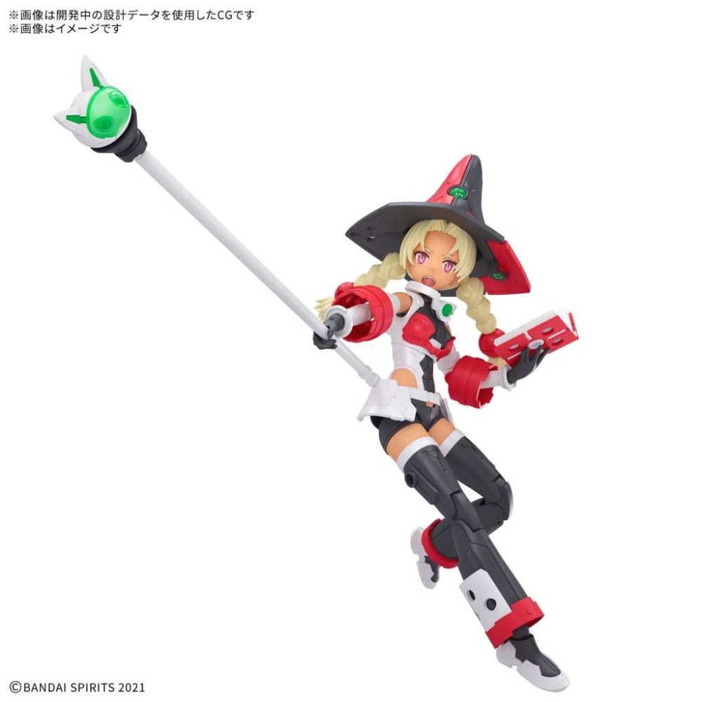 BANDAI 30MS SIS-W00 MARIKAL COLOR C PVC MODEL KIT FIGURE