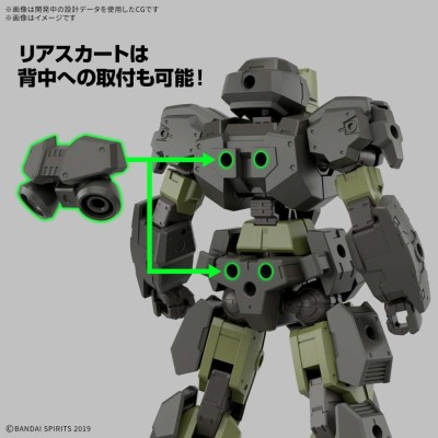 BANDAI 30MM EEXM-23 TECPROT 02 1/144 MODEL KIT PVC FIGURE