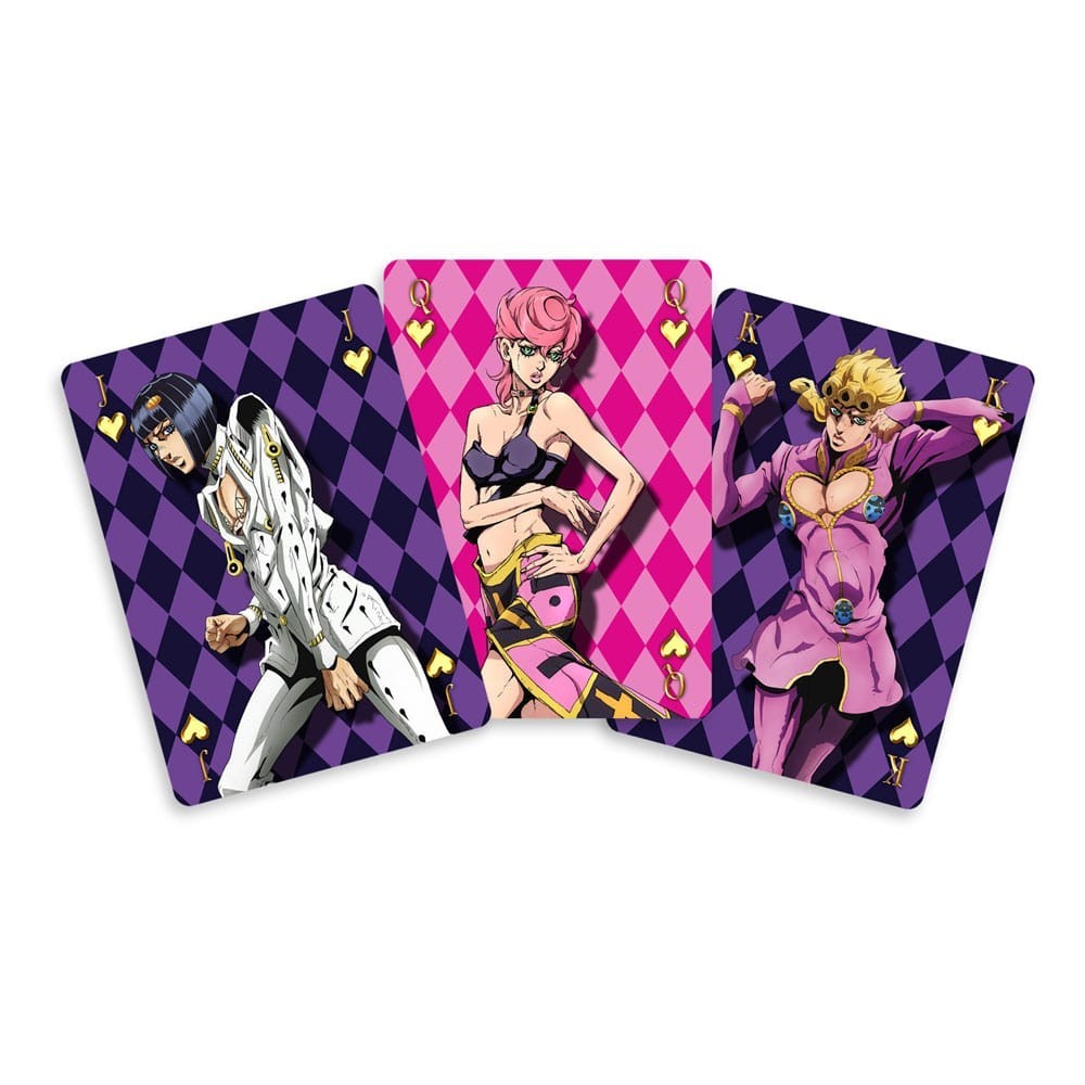 SAKAMI MERCHANDISE JOJO'S BIZARRE ADVENTURE PART 5 GOLDEN WING POKER PLAYING CARDS DECK