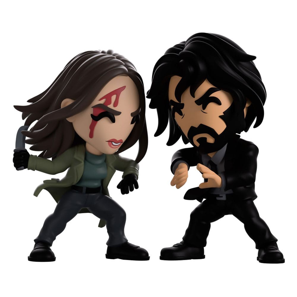 YOUTOOZ JOHN WICK BALLERINA JOHN AND BALLERINA 2-PACK VINYL FIGURES