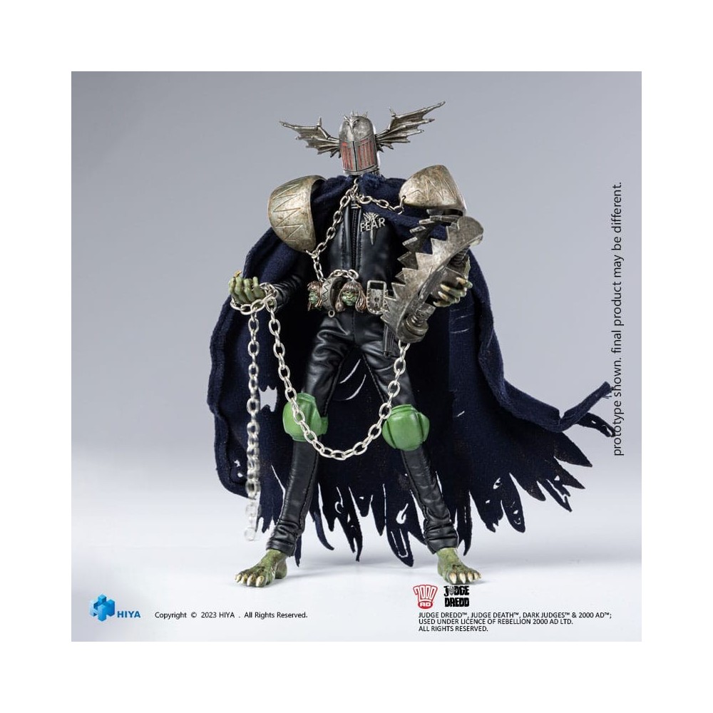 JUDGE DREDD EXQUISITE SUPER SERIES JUDGE FEAR ACTION FIGURE HIYA TOYS