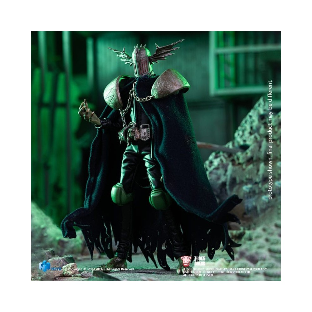 JUDGE DREDD EXQUISITE SUPER SERIES JUDGE FEAR ACTION FIGURE HIYA TOYS