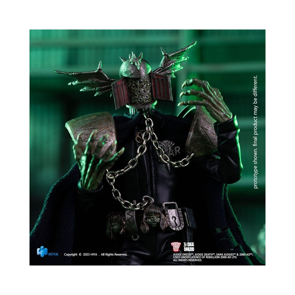 JUDGE DREDD EXQUISITE SUPER SERIES JUDGE FEAR ACTION FIGURE HIYA TOYS