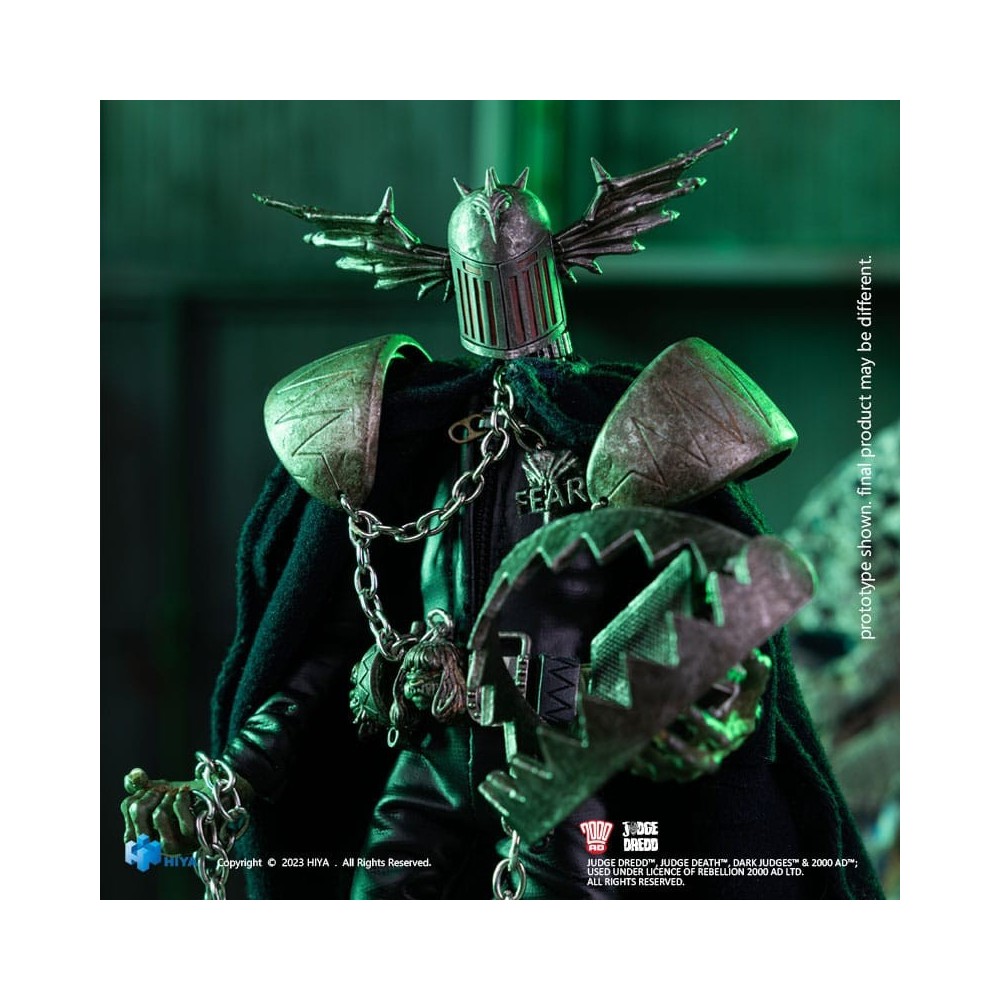 JUDGE DREDD EXQUISITE SUPER SERIES JUDGE FEAR ACTION FIGURE HIYA TOYS