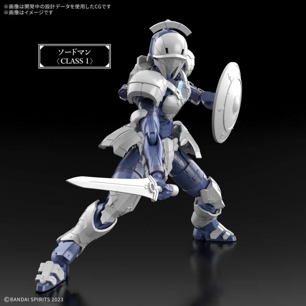 30MF ROSAN SWORDMAN MODEL KIT ACTION FIGURE BANDAI