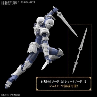 BANDAI 30MF ROSAN SWORDMAN MODEL KIT PVC ACTION FIGURE