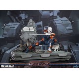 METAL GEAR SOLID CYBORG NINJA GRAY FOX STATUA FIGURE FIRST4FIGURES