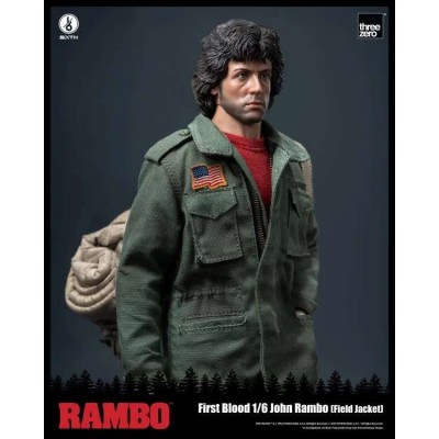 RAMBO FIRST BLOOD JOHN RAMBO FIELD JACKET 1/6 30CM ACTION FIGURE THREEZERO