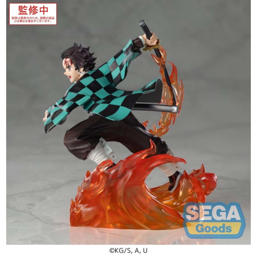 SEGA GOODS DEMON SLAYER TANJIRO KAMADO XROSS LINK SERIES PVC FIGURE STATUE