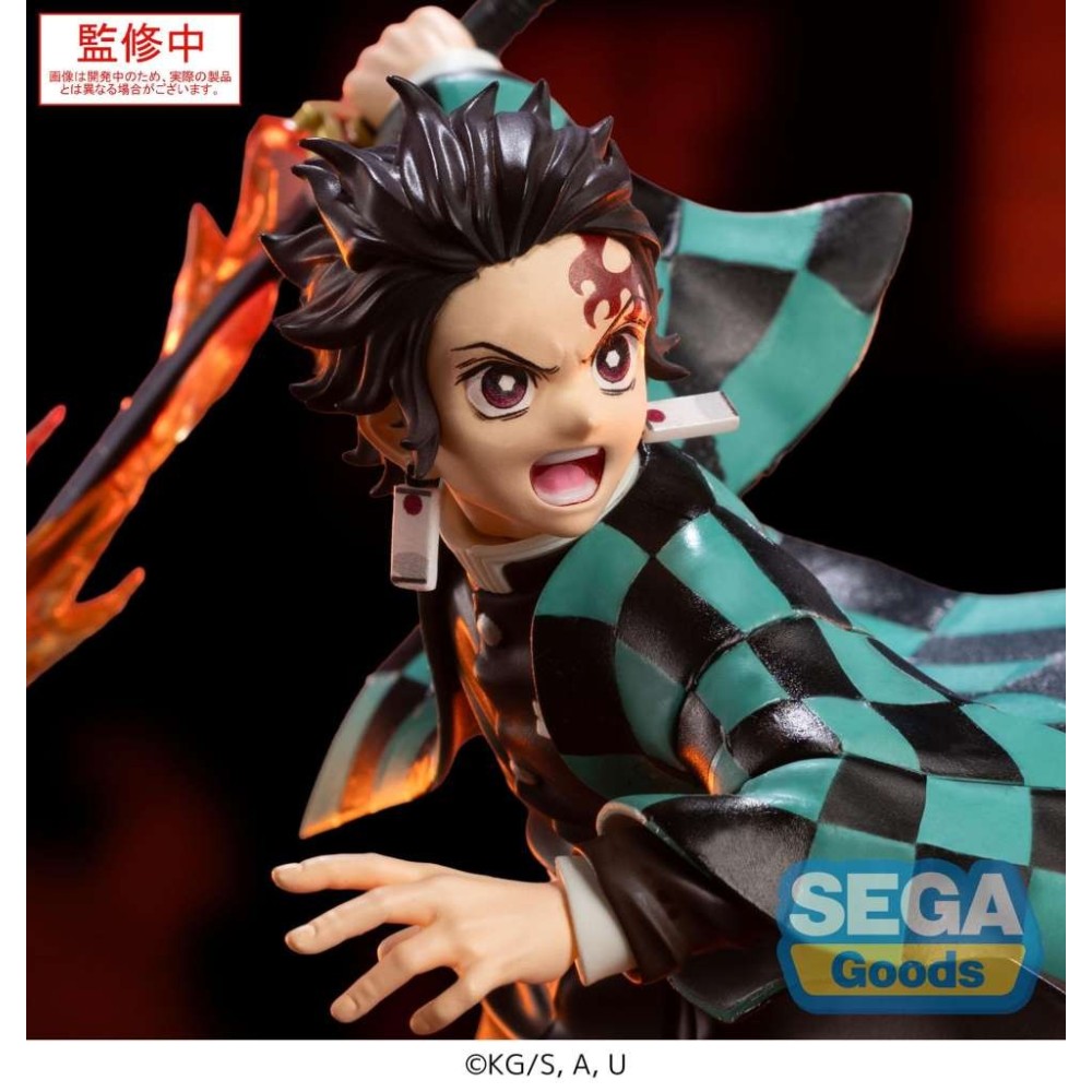 SEGA GOODS DEMON SLAYER TANJIRO KAMADO XROSS LINK SERIES PVC FIGURE STATUE