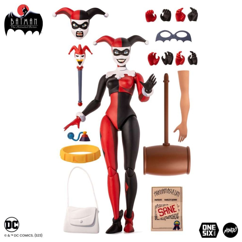 MONDO BATMAN THE ANIMATED SERIES HARLEY QUINN 1/6 SCALE ACTION FIGURE