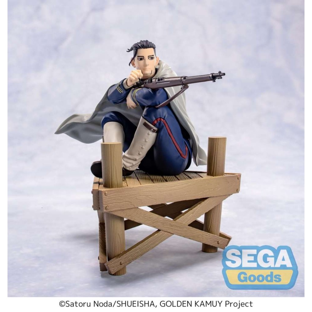 GOLDEN KAMUY HYAKUNOSUKE OGATA XROSS LINK FIGURE STATUA SEGA GOODS