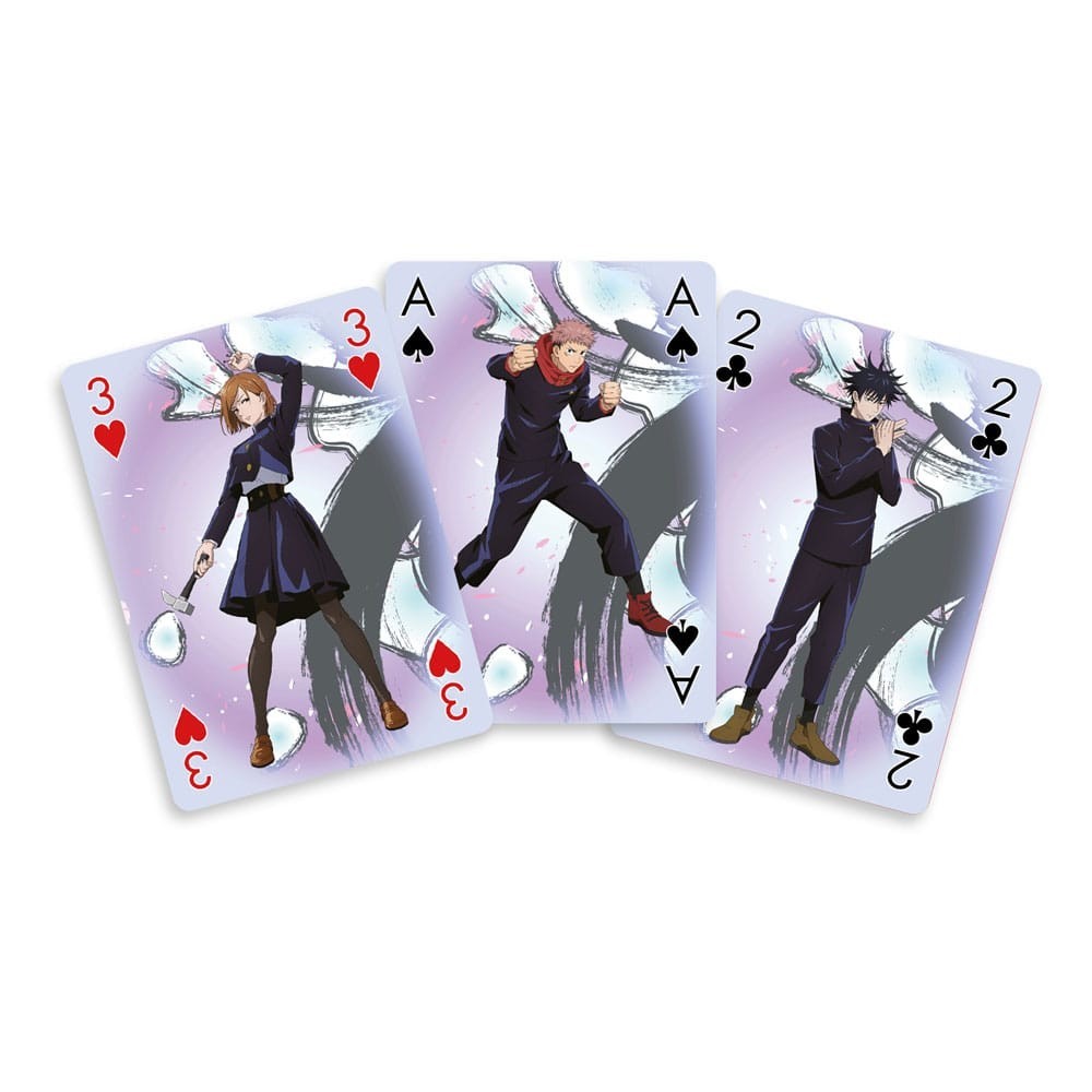 JUJUTSU KAISEN POKER PLAYING CARDS MAZZO CARTE DA GIOCO SAKAMI MERCHANDISE