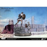 STAR ACE RAY HARRYHAUSEN SKELETON BATTLE SCENE 30CM DIORAMA STATUA IN RESINA FIGURE