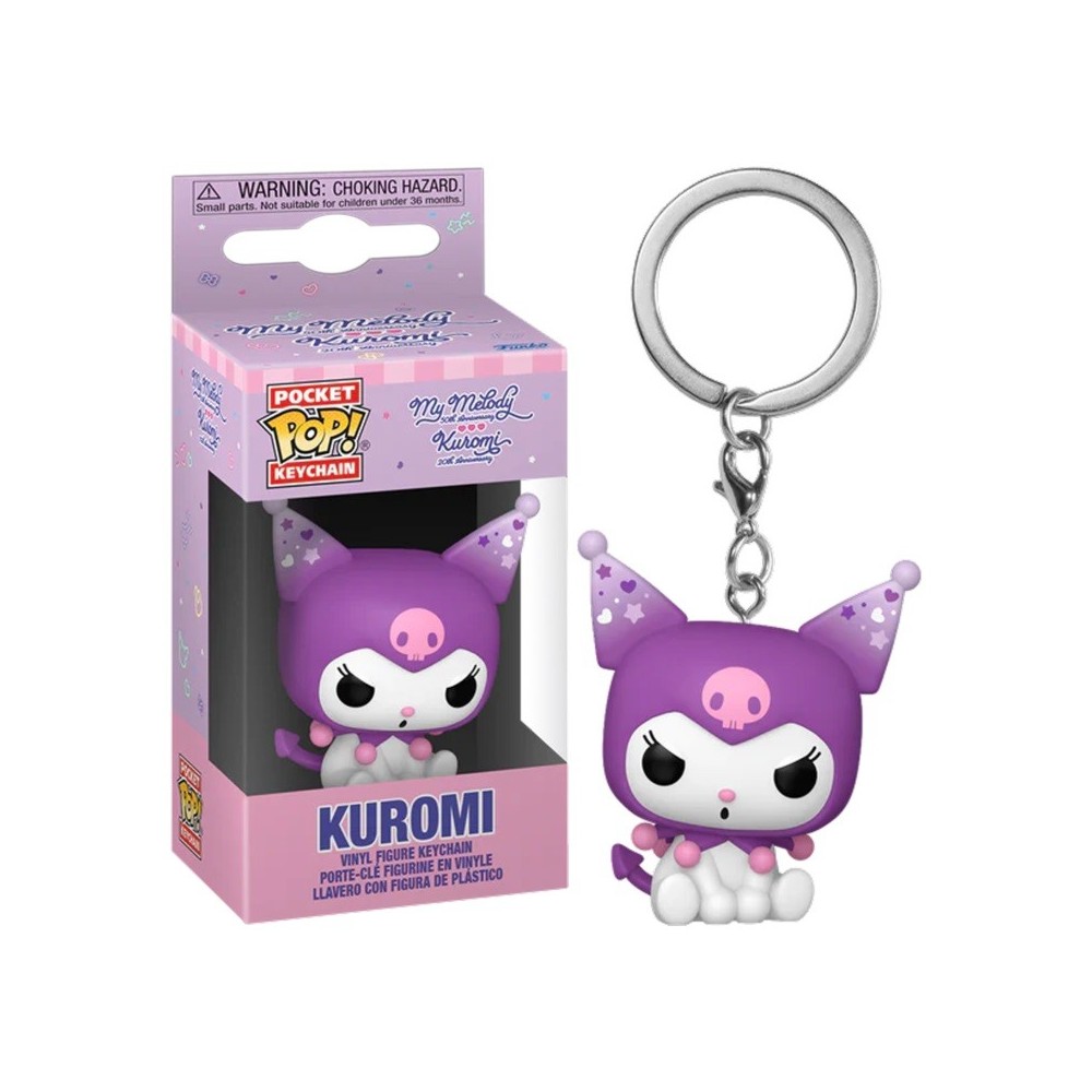 FUNKO KUROMI 20TH ANNIVERSARY POCKET POP! KEYCHAIN