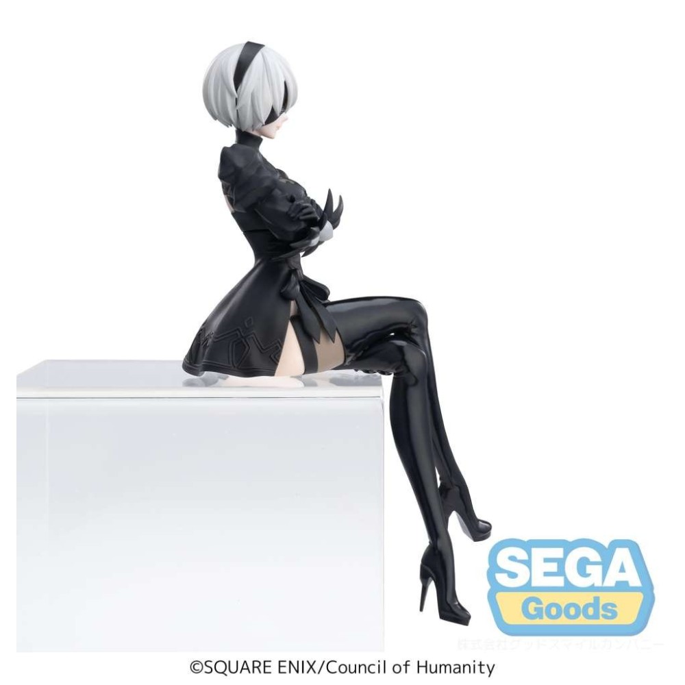 NIER AUTOMATA 2B PM PERCHING STATUA FIGURE SEGA GOODS