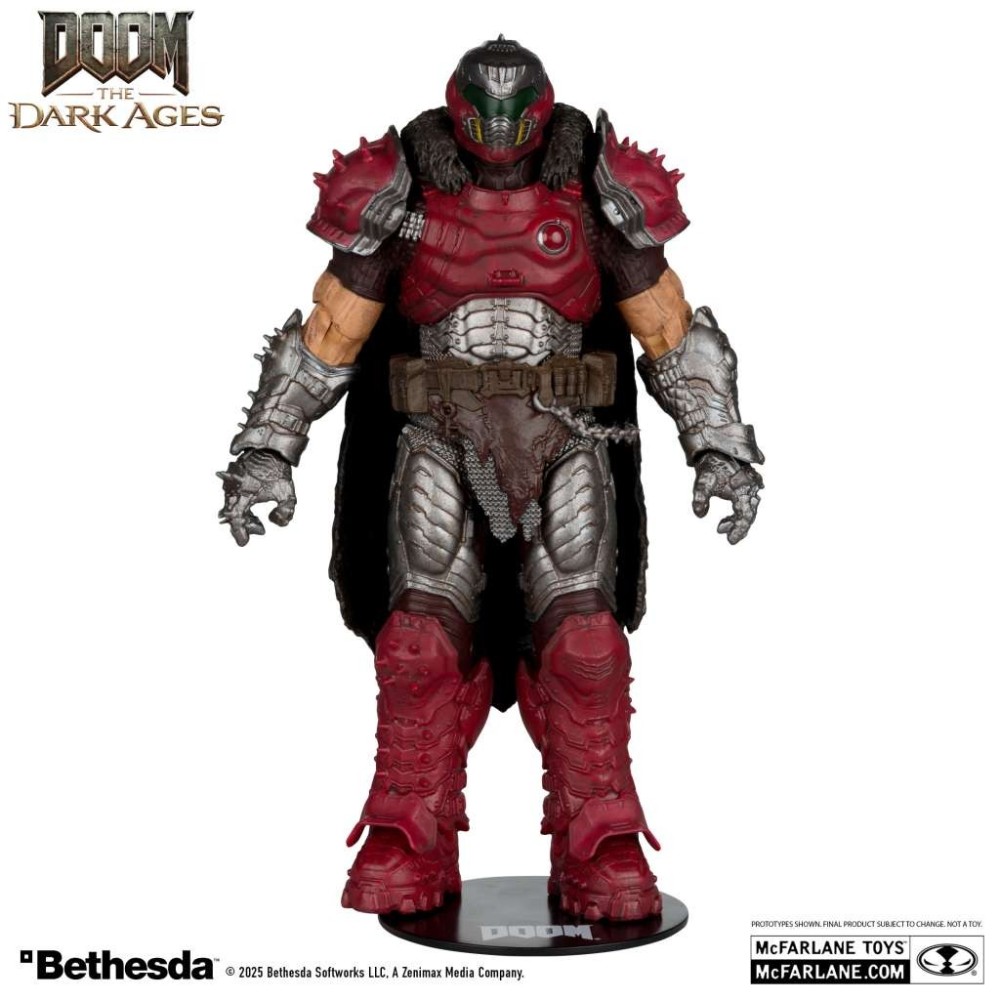 MC FARLANE DOOM DARK AGES DOOM SLAYER PHALANX VERSION PVC ACTION FIGURE