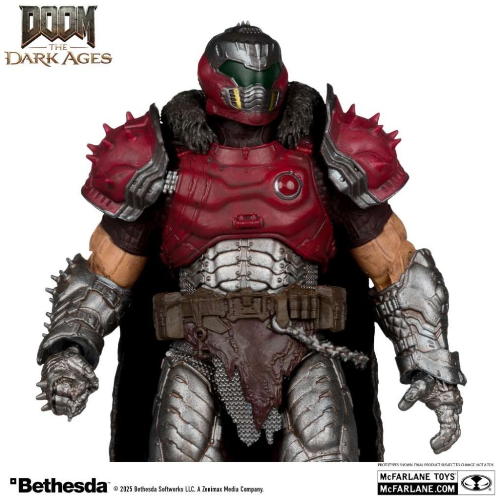 MC FARLANE DOOM DARK AGES DOOM SLAYER PHALANX VERSION PVC ACTION FIGURE