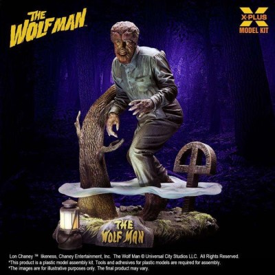 X-PLUS LON CHANEY JR AS THE WOLFMAN MODEL KIT PVC FIGURE