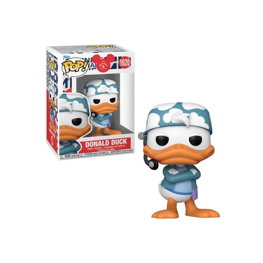 FUNKO POP! DISNEY MICKEY AND FRIENDS DONALD DUCK (K-POP) BOBBLE HEAD FIGURE FUNKO
