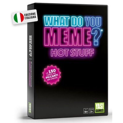 WHAT DO YOU MEME? HOT STUFF GIOCO DA TAVOLO ITALIANO YAS! GAMES