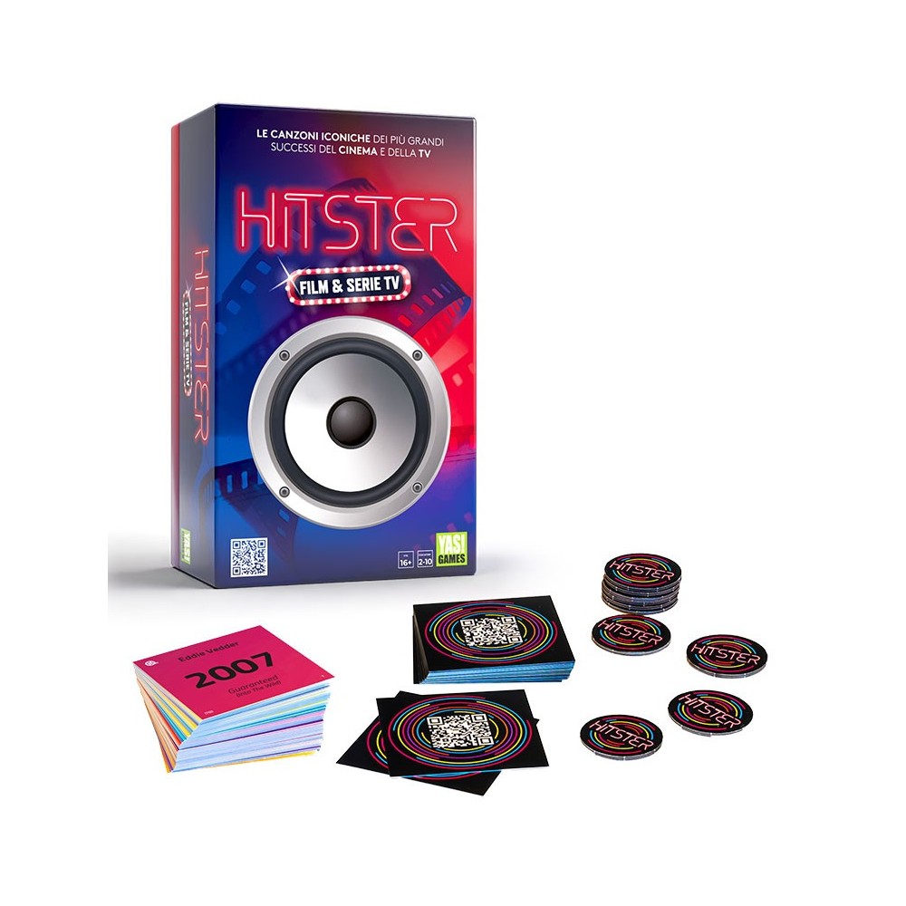 YAS! GAMES HITSTER FILM E SERIE TV ITALIAN BOARDGAME