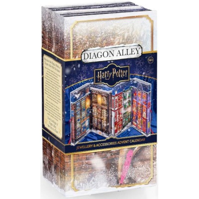 HARRY POTTER DIAGON ALLEY JEWELLERY AND ACCESSORY ADVENT CALENDAR CALENDARIO DELL'AVVENTO 24 GIORNI CARAT