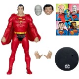 DC MULTIVERSE STRANGE LIVES OF SUPERMAN RED VERSION ACTION FIGURE MC FARLANE