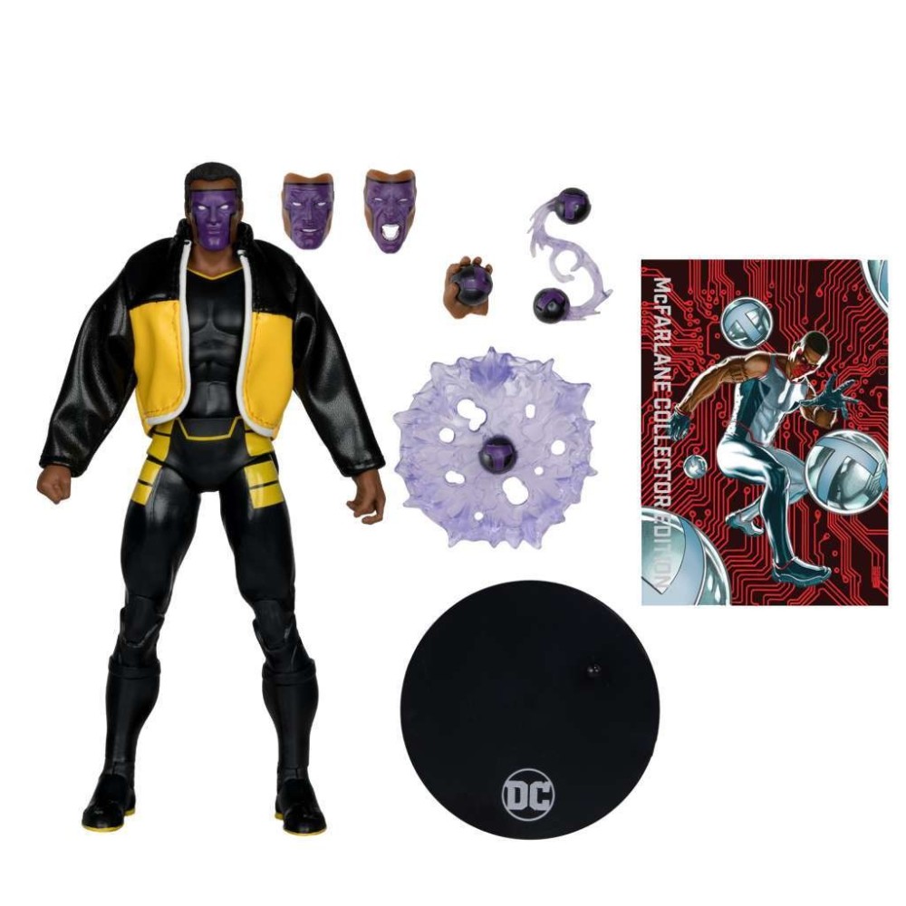 DC MULTIVERSE MISTER TERRIFIC ACTION FIGURE MC FARLANE