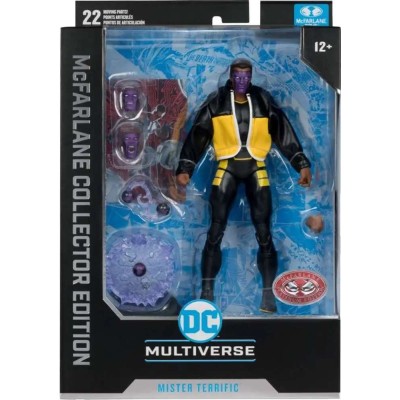 DC MULTIVERSE MISTER TERRIFIC ACTION FIGURE MC FARLANE
