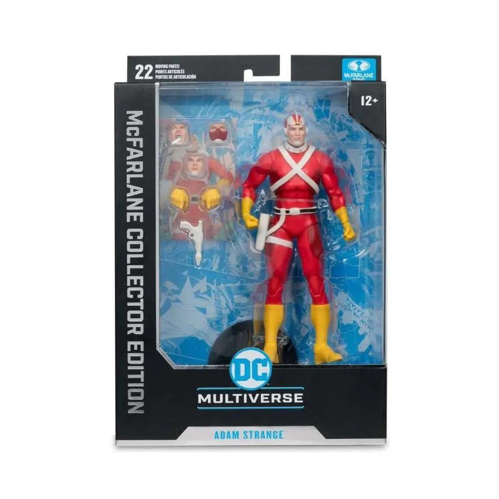 DC MULTIVERSE ADAM STRANGE ACTION FIGURE MC FARLANE