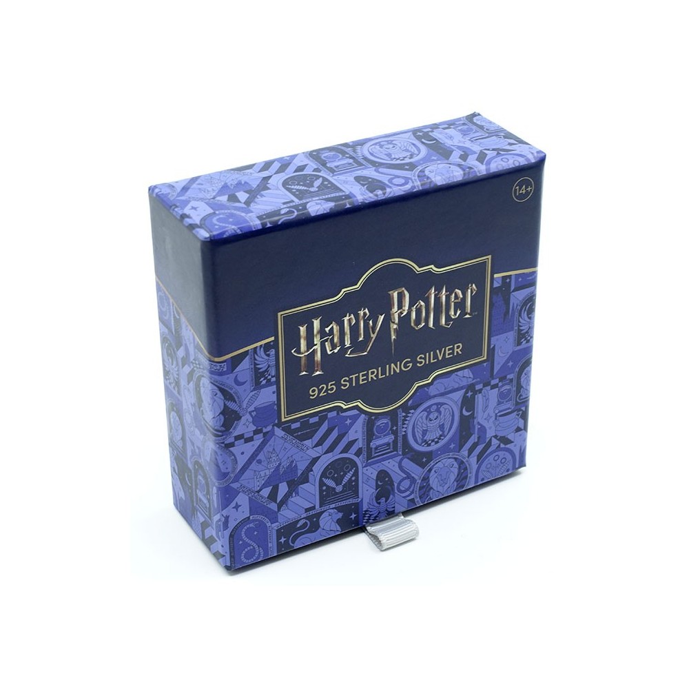 CARAT HARRY POTTER DEATHLY HALLOWS SILVER EARRINGS