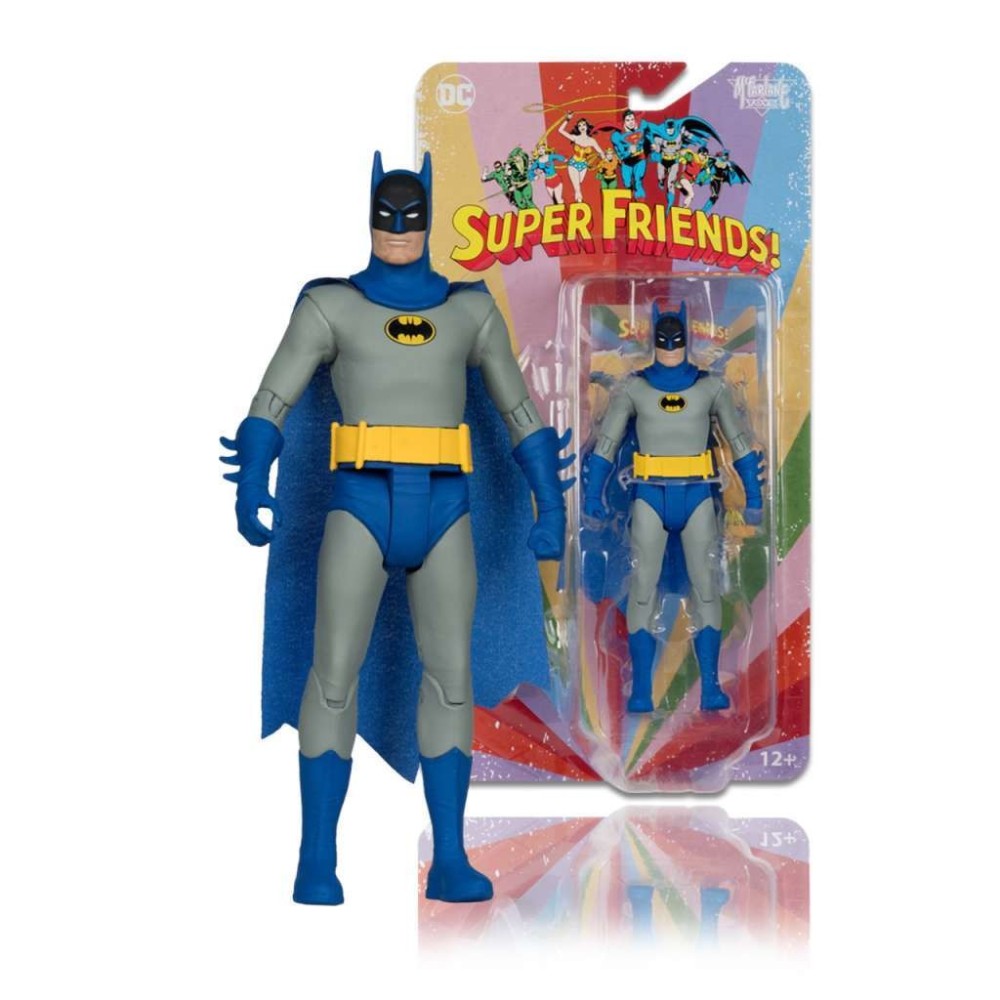 MC FARLANE DC RETRO SUPER FRIENDS BATMAN PVC ACTION FIGURE