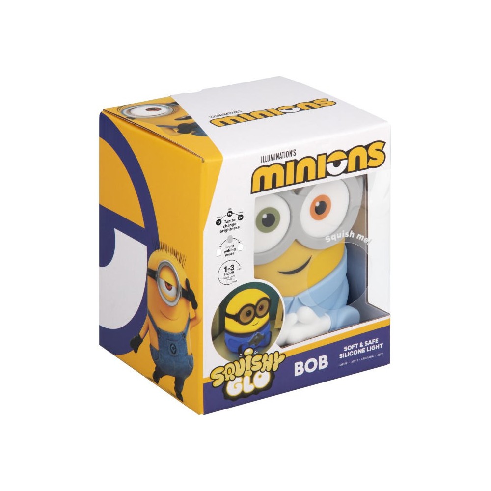 PALADONE PRODUCTS MINIONS BOB SQUISHYGLO SILICONE LAMP