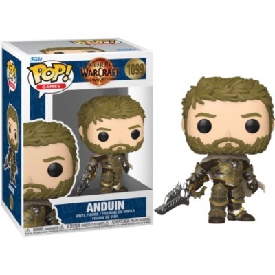 FUNKO POP! WORLD OF WARCRAFT THE WAR WITHIN ANDUIN BOBBLE HEAD FIGURE FUNKO