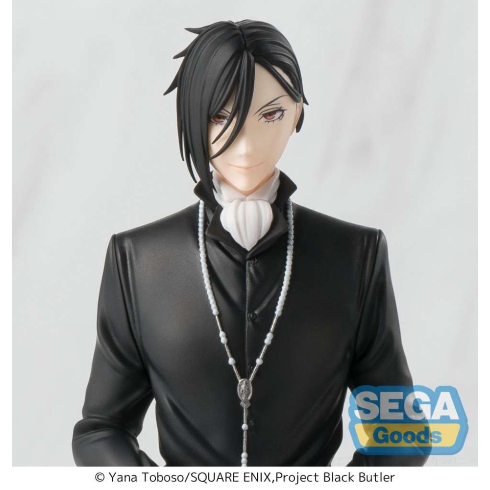 BLACK BUTLER SEBASTIAN MICHAELIS PM PERCHING STATUA FIGURE SEGA GOODS