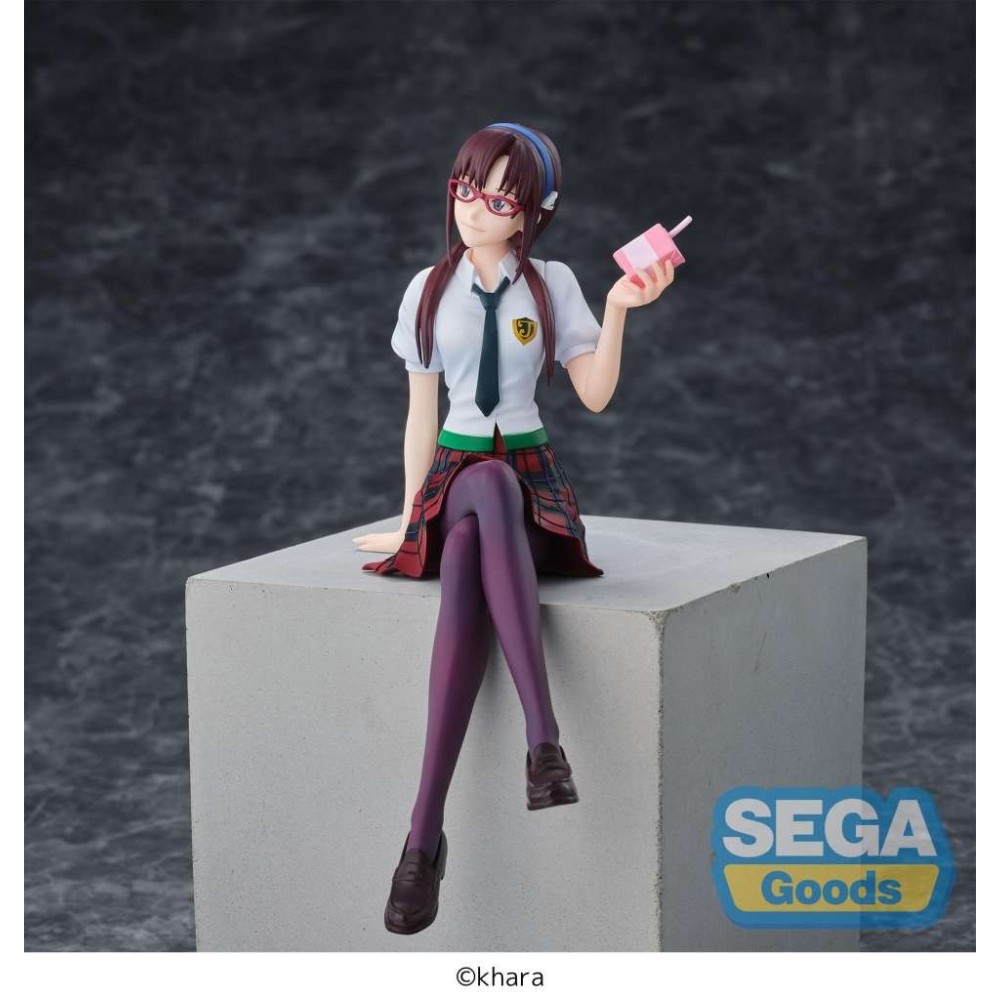 SEGA GOODS REBUILD OF EVANGELION MARI MAKINAMI PM PERCHING STATUE PVC FIGURE