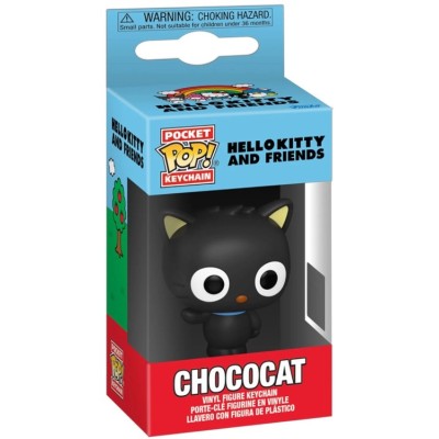 HELLO KITTY AND FRIENDS POCKET POP! CHOCOCAT KEYCHAIN PORTACHIAVI FUNKO