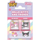 FUNKO BITTY POP! HELLO KITTY AND FRIENDS KUROMI E MY MELODY VINYL MINI FIGURE FUNKO