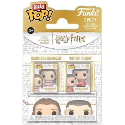 FUNKO BITTY POP! HARRY POTTER HERMIONE E KRUM VINYL MINI FIGURE FUNKO