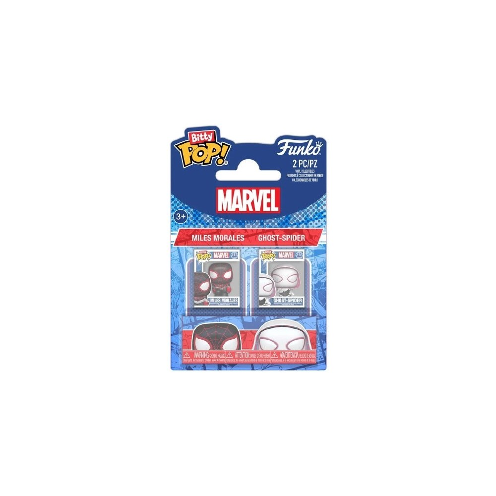FUNKO BITTY POP! MARVEL MILES MORALES E GHOST-SPIDER VINYL MINI FIGURE FUNKO