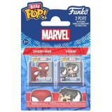 FUNKO BITTY POP! MARVEL SPIDER-MAN E VENOM VINYL MINI FIGURE FUNKO