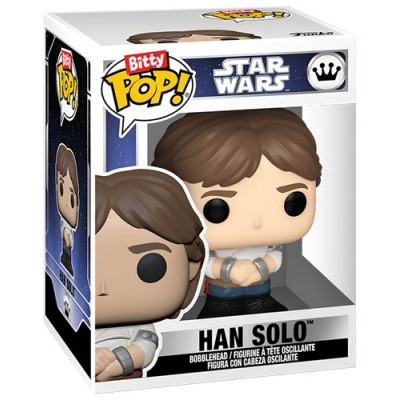 FUNKO BITTY POP! STAR WARS LEIA E HAN SOLO VINYL MINI FIGURE FUNKO