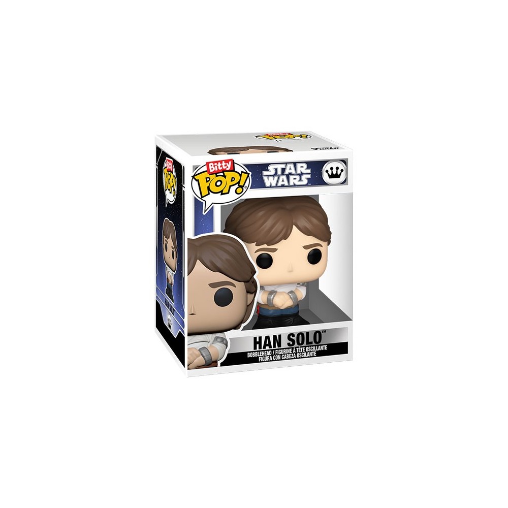 FUNKO BITTY POP! STAR WARS LEIA E HAN SOLO VINYL MINI FIGURE FUNKO