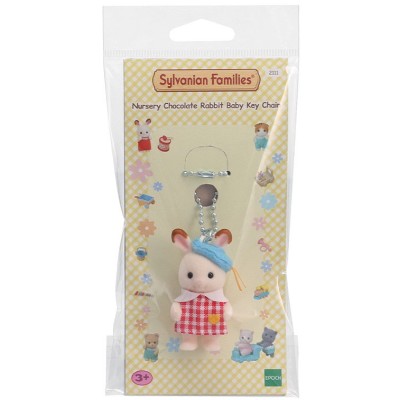 SYLVANIAN FAMILIES CONIGLIETTO DI CIOCCOLATO FIGURE PORTACHIAVI EPOCH
