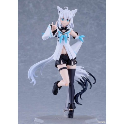 MAX FACTORY HOLOLIVE PRODUCTION SHIRAKAMI FUBUKI FIGMA SERIES PVC ACTION FIGURE