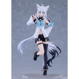 MAX FACTORY HOLOLIVE PRODUCTION SHIRAKAMI FUBUKI FIGMA SERIES PVC ACTION FIGURE
