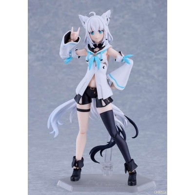 MAX FACTORY HOLOLIVE PRODUCTION SHIRAKAMI FUBUKI FIGMA SERIES PVC ACTION FIGURE