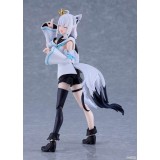 MAX FACTORY HOLOLIVE PRODUCTION SHIRAKAMI FUBUKI FIGMA SERIES PVC ACTION FIGURE