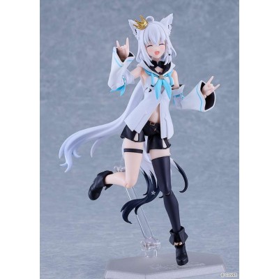 HOLOLIVE PRODUCTION SHIRAKAMI FUBUKI FIGMA ACTION FIGURE MAX FACTORY